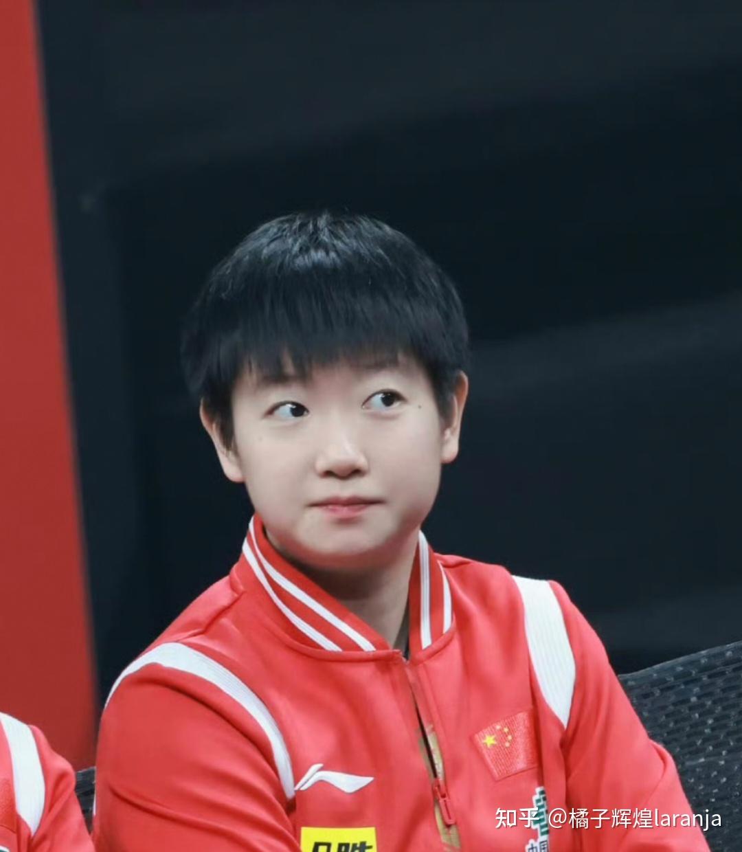 Photo of Sun Yingsha with long hair (real picture of Sun Yingsha with long hair)